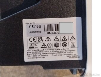 Síťový střídač - SOLAX Boost X1-3.3-T-D(L), Wifi 3.0 - 4