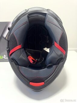 Vyklápěcí helma W-TEC karbon - 4
