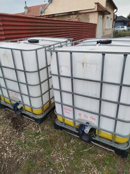 Ibc nádrže 1000l a 600l na vodu - 4