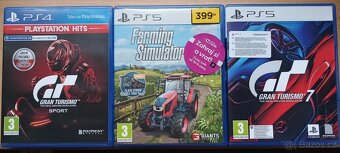 Ps5 + hry,ovladač,volant - 4