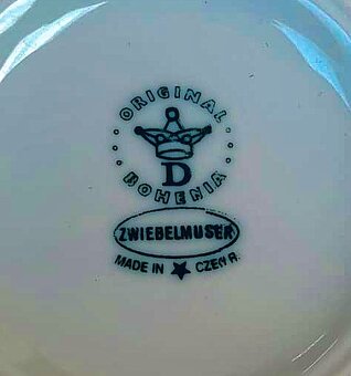 Cibulák - kolekce porcelánu z pozůstalosti - 4