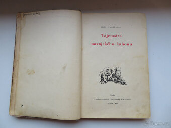DOBRODRUŽNÉ,TAJEMSTVÍ NAVAJ.KAŇONU 1934, il.BURIAN - 4