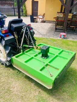 Mulčovač 1metr šíře za malotraktor, sekačka, kardan - 4