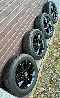 originální ALU kola škoda borbet R17 5x112 - 4