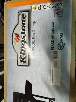 Kingstone Gril na dřevěné uhlí Black Angus XXL - 4
