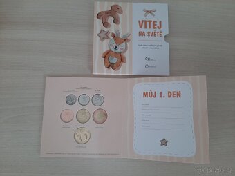 Sada oběžných mincí 2023 VÍTEJ NA SVĚTĚ, NAROZENÍ DÍTĚTE - 4