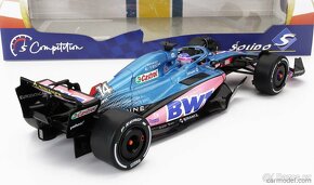 F1 BWT ALPINE A522 2022 RENAULT FERNANDO ALONSO SOLIDO 1:18 - 4