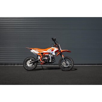 Pitbike Leramotors Thunder 125, poloautomat, 14/12, orange - 4