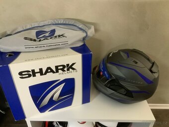 NOVÁ Překlopná helma SHARK Evo-ES Yari Mat ABS - 4