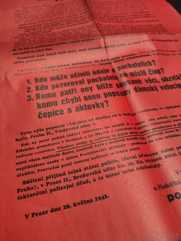 Protektorát - faksimile Atentát na R. Heydricha - 4