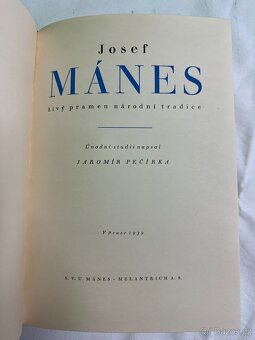 Josef Mánes - ŽIVÝ PRAMEN NÁRODNÍ TRADICE - 1939 - 4