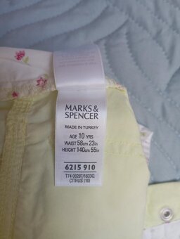 dívčí letní kalhoty zn. Marks & Spencer - 4