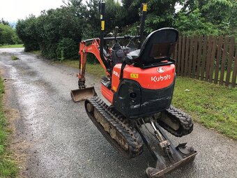 Pásový minibagr Kubota r.2019 roztahovací podvozek - 4
