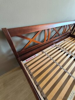 Postel 200x180 drevena - 4