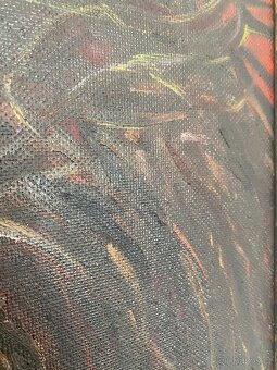 obraz olej na desce Ježíš Kristus velký obraz Krista - 4