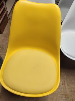 Sada 5 ks jídelní židle - 4