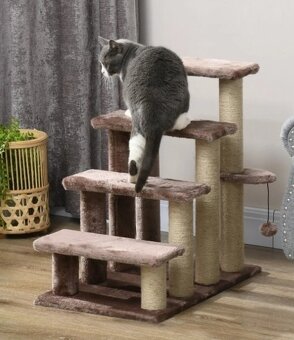 Škrabadlo pro kočky - schůdky - 4