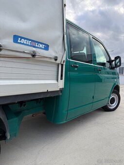 Vw T5 valník 2.0tdi 84kw DPH  ROZVODY tažné zařízení - 4