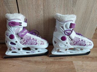 Dívčí zimní brusle - vel.29-32 - 4