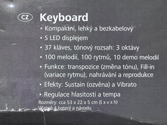 Daruji dětské klávesy - 4