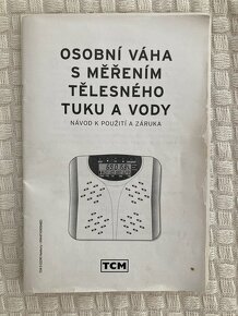 Osobní váha TCM - 4
