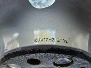 Originál kola Audi 17" vč zimní pneu - 4