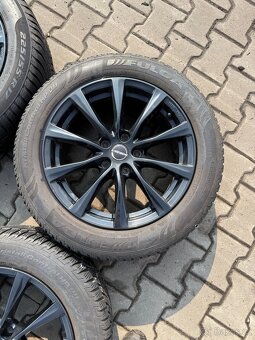 Kola alu Borbet 5x115r17+225/55r17 zimní - 4