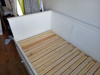 rozkládací postel se třemi šuplíky - 4