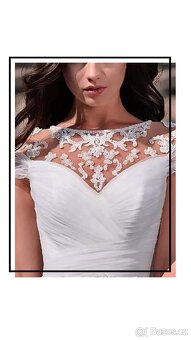 L-XL NOVÉ svatební šaty WONDERFUL - 4