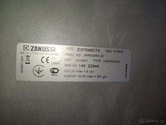 Plynová varná deska Zanussi - 4