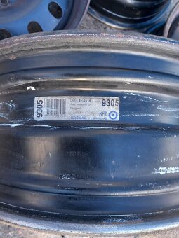 Plechove disky 6,5×16 Peugeot 407 - 4