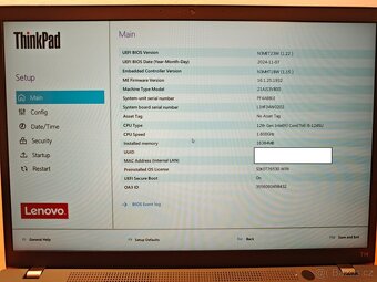 lenovo ThinkPad T14 gen 3 i5/16/256 - 4