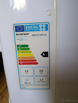 Mobilní klimatizace 9000 BTU WIFI A1 Silvercrest - 4