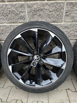 Prodám originální alu kola Škoda Supernova R19 - 4