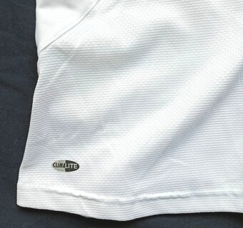 STREČOVÉ BÍLÉ TRIČKO-ADIDAS, CLIMA LITE, vel. L/40 - 4