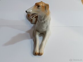 Soška chrta značeno Royal Dux - 4