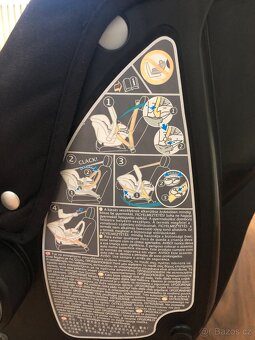 Autosedačka- vajíčko pro miminko 0-13 kg - 4