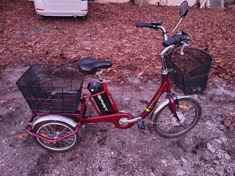 Elektrokolo tříkolka Spirit NEXUS červená 18Ah - 4