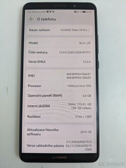 Huawei Mate 10 Pro 6/128gb Titanium Gray. Záruka 6 měsíců - 4