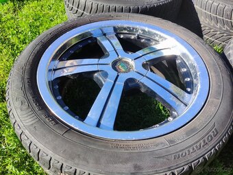 Chromovaná 16" BSA - 2 rozteče - ZLEVNĚNO - 4