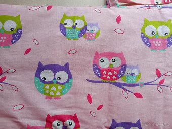 NOVÝ mantinel do postýlky 155 x 27 cm. Šitý na zakázku. - 4