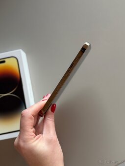 iPhone 14 Pro 128 GB – zlatý, TOP stav - 4