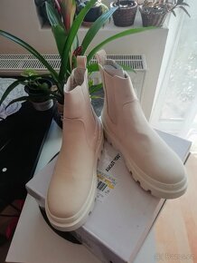 Nové kotníkové botičky na platformě About You, v. 40 - 4