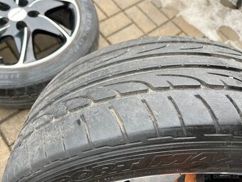 4x alu disky Ronal 5x112 R16, letní pneu 50% - 4