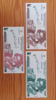 Set 9 kusů bankovek Ludwig van Beethoven - 4