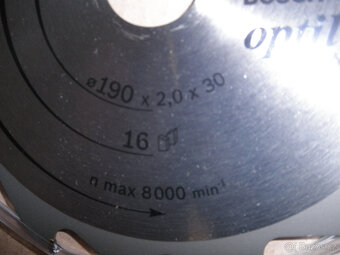 Pilový kotouč BOSCH. - 4