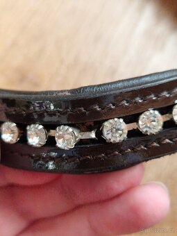 Hnědá uzdečka pony - 4