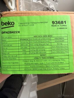 Myčka nádobí BEKO DFN28422X nerez - 4