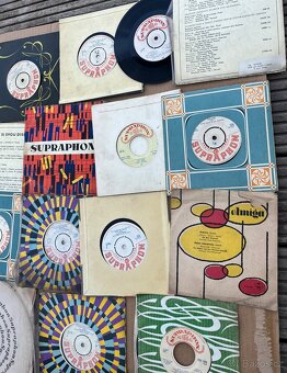 63 ks starších gramodesek – Supraphon – komplet - 4