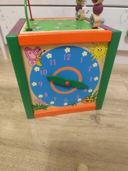 Didaktická kostka woody - 4